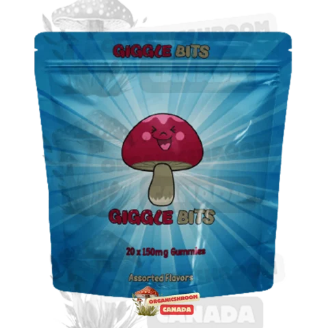 Immerse yourself in the world of cannabis and psychedelics with Giggle Bits Shroom-Infused Gummies, available at Organic Shroom Canada, a best shroom dispensary to buy thc vape cartridge.