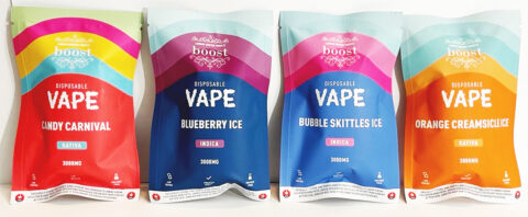 Boost Disposable THC Vape Pen 3G